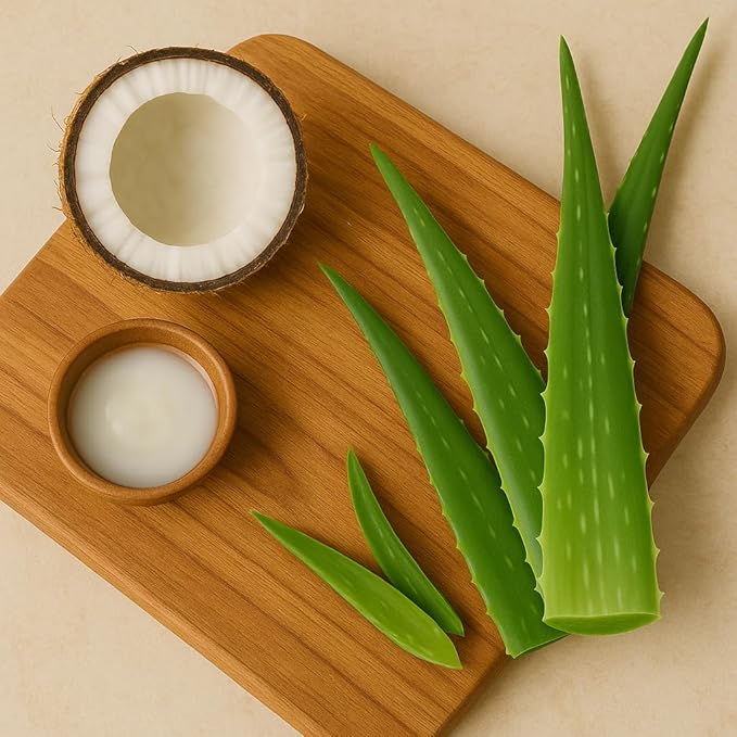 Aloe Vera Body Wash with Vitamin E & Coconut Water – Hydrating Moisturizing Shower Gel for Sensitive & Dry Skin, Daily Cleanser for Soft Smooth Skin, Vegan, Sulfate Free, 25.4 fl oz