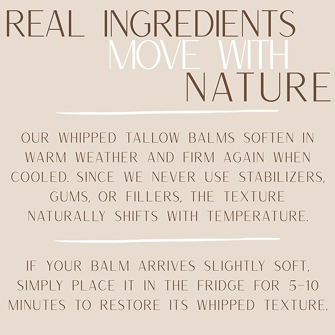 100% Grass-Fed Beef Tallow – Whipped Body Butter Moisturizer for Face & Body – USA Made Natural Lotion Alternative for Dry, Sensitive Skin – 4 oz (Sacred Earth – Cedarwood, Frankincense & Vetiver)