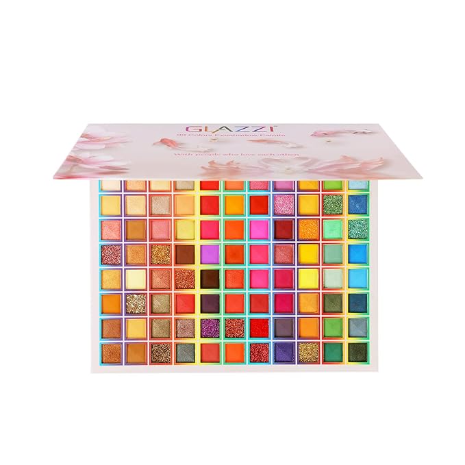 99 Colors Eyeshadow Palette, Colorful Eyeshadow Palette, Professional Matte Shimmer Glitter Rainbow Makeup Pallet, Colorful Long Lasting Highly Pigmented Eye Shadow Gifts Mother's Day for Women