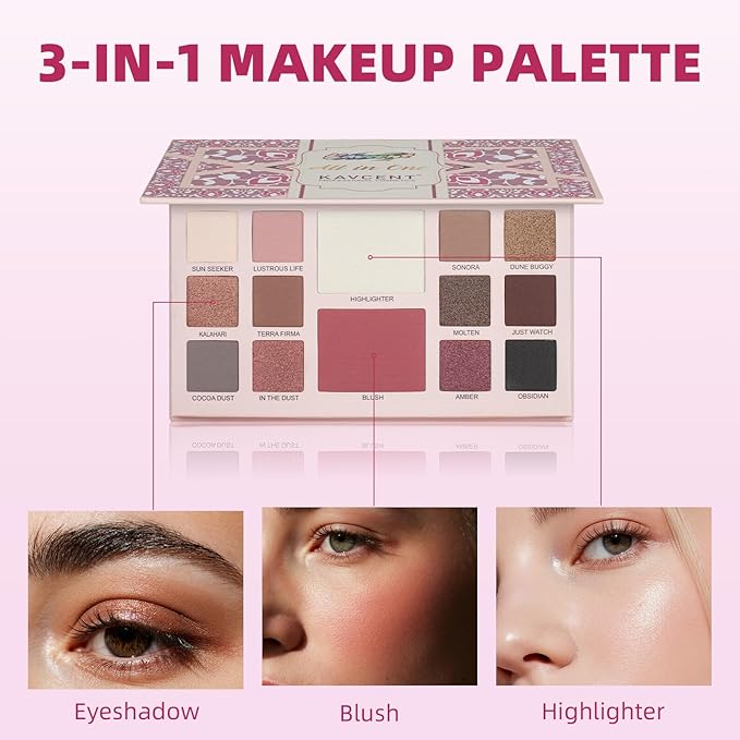 Makeup Kit for Women Teens full Kit Makeup set for Teens Teenagers 14-16 Eyeshadow Foundation Makeup Gift set for Women Makeup Kit for Teen Girls