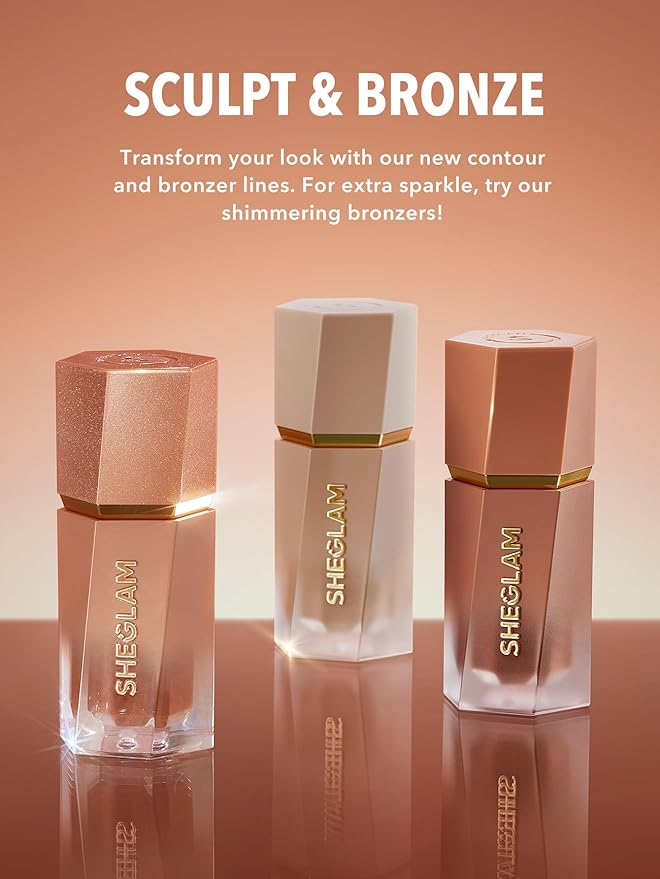 SHEGLAM Sun Beam Matte Liquid Bronzer-Mud Pie