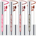 4 Colors Peel Off Lip Liner Stain Set for Women, Long Lasting Waterproof Non-Fading Matte Finish Lip Tint Stains with Tweezer Kit for All Skin Type, Up to 12 Hours (#00, 02, 03, 05)
