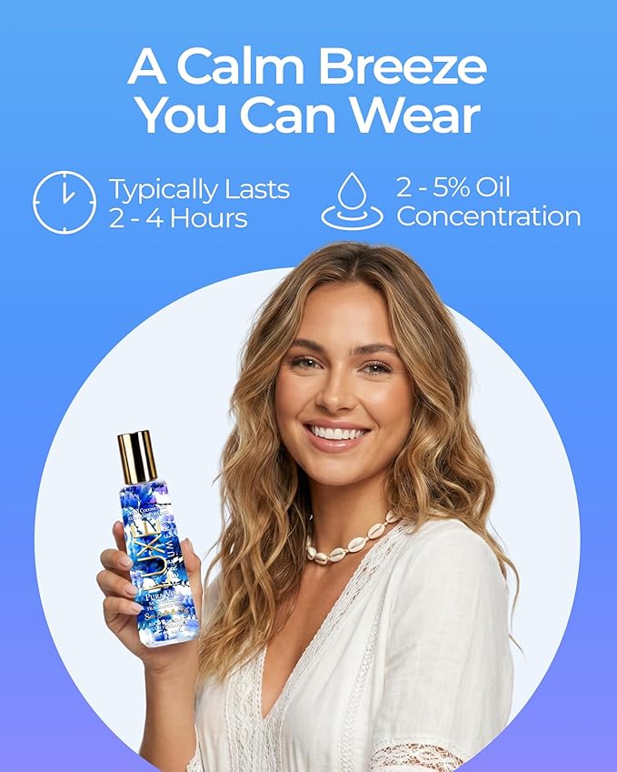 Luxe Perfumery Pura Vida Sea Salt & Fig Moisturizing Fragrance Mist – Fresh Marine Fruity Floral Body Spray with Citrus, Fig & Salty Marine Notes – Hydrating Skin Mist for Women, Made in USA, 8 Fl Oz