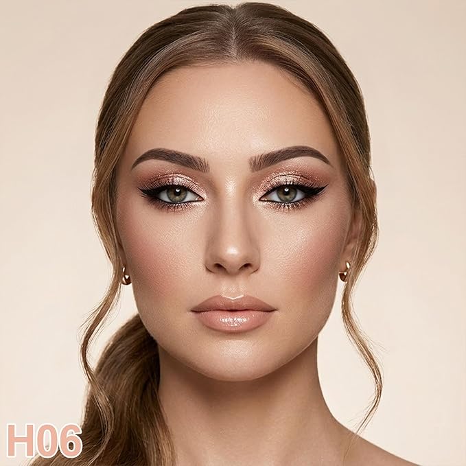 Erinde Matte Eyeshadow Palette Makeup, Neutral Single Eye Shadow Powder