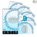 Collagen Face Mask with Hyaluronic Acid, Vitamin E Oil for Skin Care Hydrating, Moisturizing, Brightening & Anti Aging Face Masks Skincare for Oil, Dry, Acne, Sensitive All Skin Types 5PCS