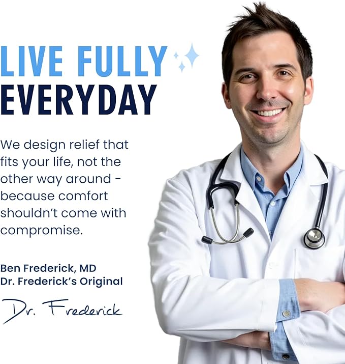 Dr. Frederick’s Original Moisturizing Fuzzy Heel Socks - Cozy Gel-Lined Socks for Dry Cracked Heels - 2 Pairs - Overnight Foot Care with Olive Oil, Vitamin E - Gifts for Women & Men - Mellow Moon