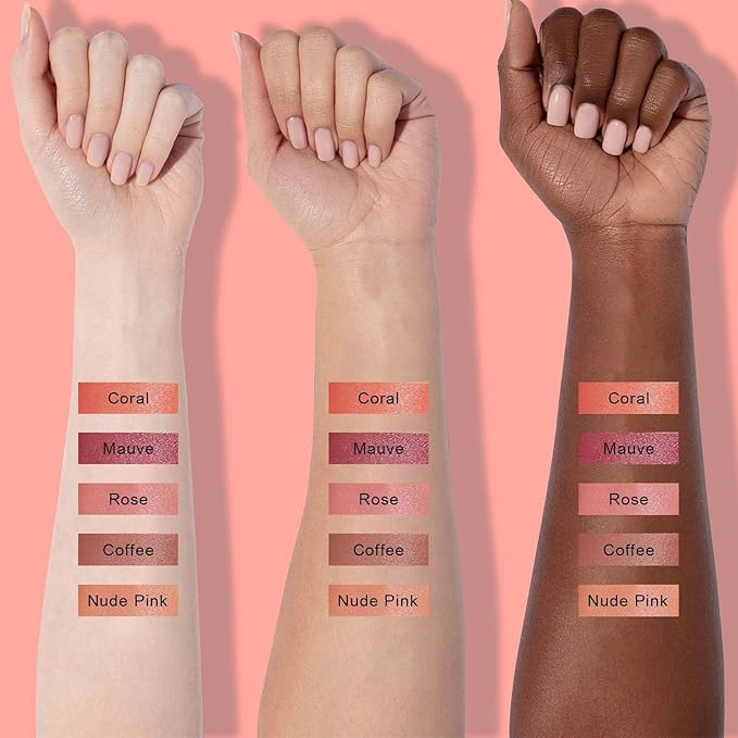 Lip Stain - Lip Liner Stain, Long Lasting Peel Off Lip Stain, Natural Matte Peel Off Lip Liner Stain, Waterproof, Transfer-proof, Easy to Use, Long Wear Lip Tattoo, Warm Gifts for Women (Coffee)