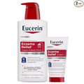 Eucerin Eczema Relief Cream and Body Wash (13.5 Fl Oz) + Eczema Relief Cream (5 Oz), Skin Care Set with Colloidal Oatmeal (Skin Protectant)