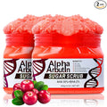 Alpha Arbutin Sugar Body Scrub, AHA + BHA, Anti-Acne, Anti-Wrinkle, Nourishing and Moisturizing Formula (2)