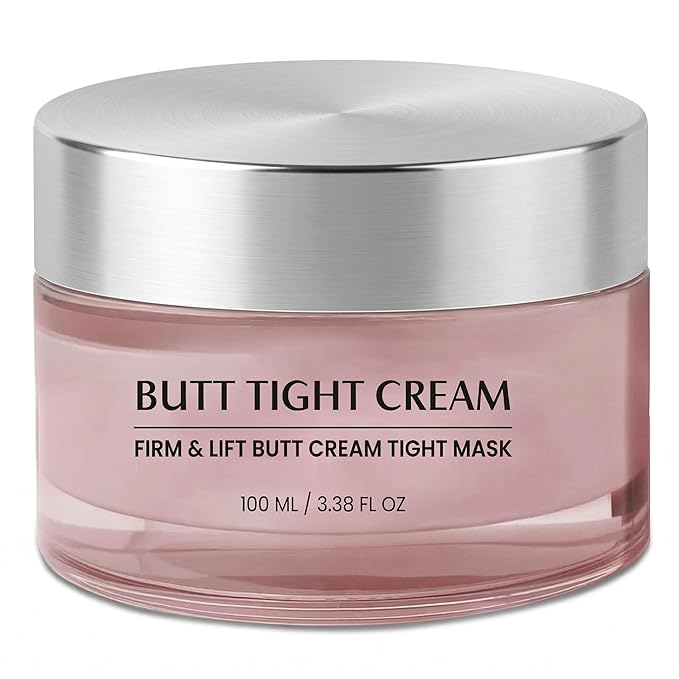 Butt TIGHT Lift Firm Cream - Tighten and Firm Booty, Reduce Loose and Crepey Skin, Cellulite Cream for Visible Firmness, Reduce Cellulite Appearance 100 ml
