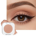 Erinde Apricot Matte Single Eye Shadow Palette Makeup for Older Women, Natural Eyeshadow Powder for Blue, Green & Brown Eyes, High Pigment Blendable Long-Lasting Eye Shadow Sombras para Ojos, 04