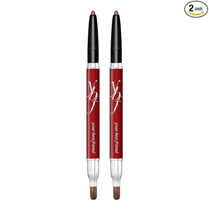 ybf Your Best Lip Liner Duo, Studio Spice, 0.06 Ounce (Pack of 2)