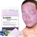 Hydro Jelly Masks for Women Home Spa,Hydrating & Moisturizing Peel-Off Rubber Gel Face Mask Skin Care,Professional Jelly Mask for All Skin Types 23 Fl Oz（Bluberry）