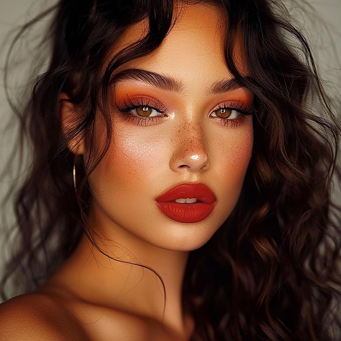 Depuplum Dark Red Lipstick Matte for Women Superstay Wine Red Long Lasting Lipstick Smudgeproof Liquid Lipsticks Cruelty Free Lip Makeup, DM30 Witch Red