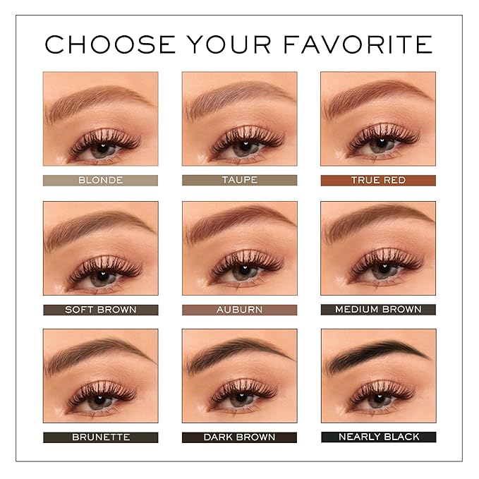 MADLUVV Brow Stamp Refill* - Color Stamp for Brows & Root Touch Up for Women & Men, Instantly Conceal Hair Loss, Grey Hair, Thinning Hair with Stain-Proof/Smudge-Proof Powder Formula (Medium Brown)