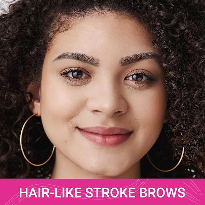iMethod Eyebrow Pencils for Women - Eyebrow Pencil Magical 2-in-1 Dual-Ended Brow Pencil with 4-Fork-Tip & Ultra Precise Brush-Tip Create Natural Hair-Like Brows, Last All-Day, Natural Brown