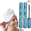 Mascara for Older Women 60 Plus, Mascara for Women over 60 with Thinning Lashes, Waterproof Mascaras Black, Hypoallergenic Tubing Black Volume and Length for Sensitive Eyes (2 Pack)