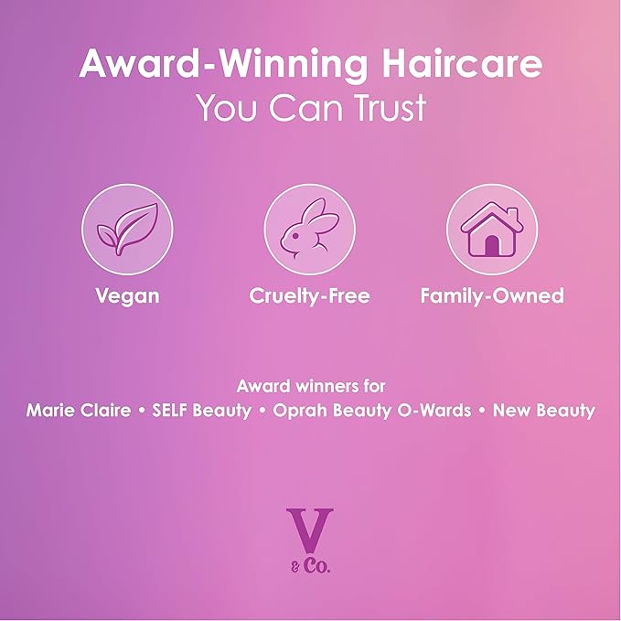 V&Co. Hair Thickening Conditioner with Peptide Technology, 12 oz, All Hair Types, Anti-Thinning Conditioner