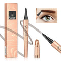 Eyebrow Pen - Microblading Eyebrow Pencil Eyebrow Color With Micro 4 Point Lift & Brow Pen Snatch, Long-Lasting Waterproof Eyebrow Pencils for Women (Dark Brown)