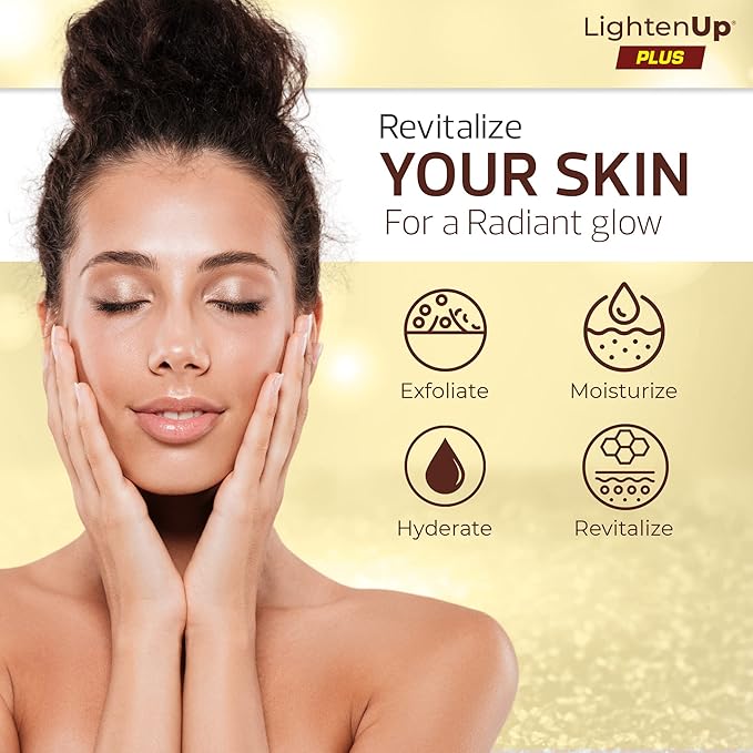 OMIC Lighten-Up LightenUp Brightening Face Wash - 4 fl oz / 118 ml - Face Scrub Exfoliator, Natural Shower Gel, with Coconut Oil, Papaya, Shea Butter for All Skin Types