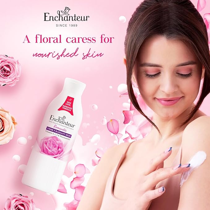 Enchanteur Perfumed Body Lotion Moisturesilk Enticing 250 Ml