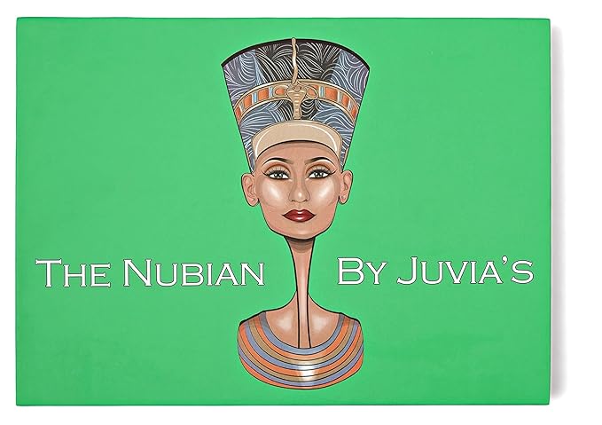 Juvia's Place Palette The Nubian - Golds, Coppers, Browns and Nudes, Shades of 12, Matte & Shimmer Shades, Pigmented Makeup Palette Eye Color & Shine, Pressed
