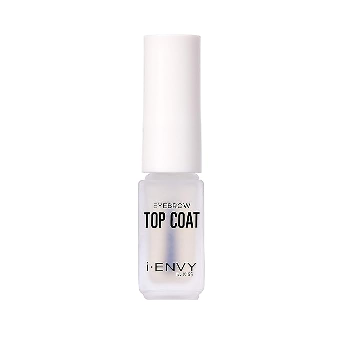 i-ENVY by KISS Eyebrow Sealer, Clear Eyebrow Setting Topcoat for Perfect Brows, 24 Hour Long Lasting Waterproof, Smudge-Proof, Sweat-Proof for Extreme Hold, Non-Glossy Finish with Brush Applicator