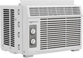 Amazon Basics 5000-BTU Window Air Conditioner with Quiet Operation, Up to 150 Sqf, Cool and Fan Functions, Washable Filter, Adjustable Window Kit, Intuitive Mechanical Controls, for Small Room, White