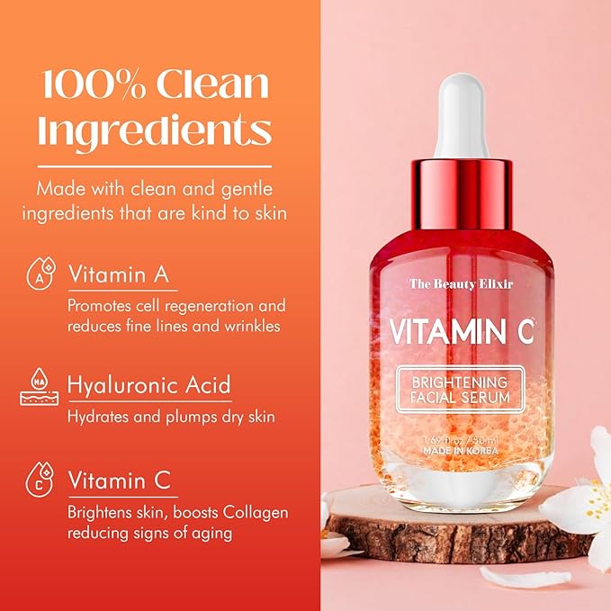 The Beauty Elixir Vitamin C Serum For Face