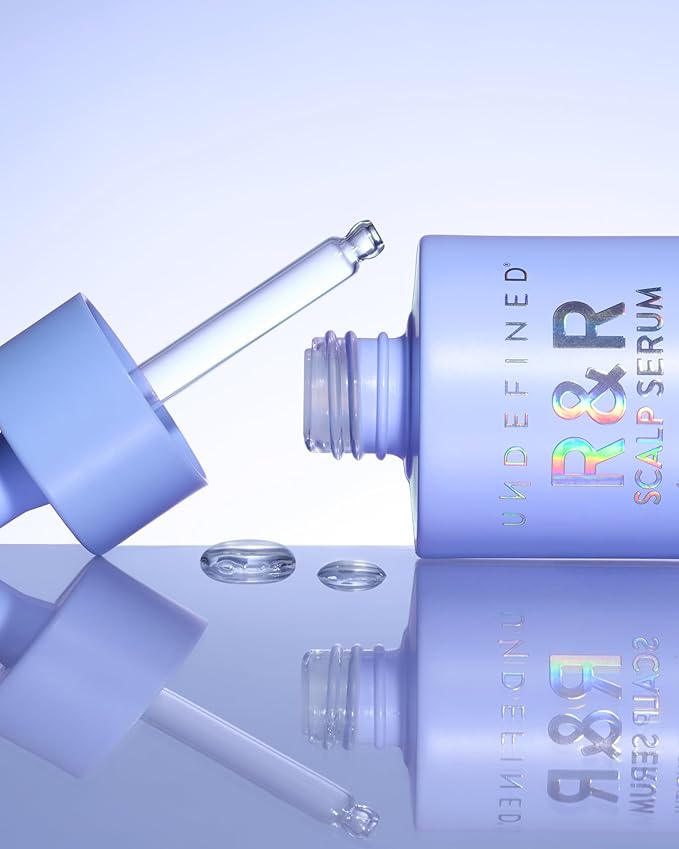 Undefined R&R Scalp Serum – Growth Hair Treatment with Clinically Proven Peptides, Caffeine, Niacinamide, Saw Palmetto + Rosemary, Water-Based Serum for Hair Wellness for Strong, Healthy Hair
