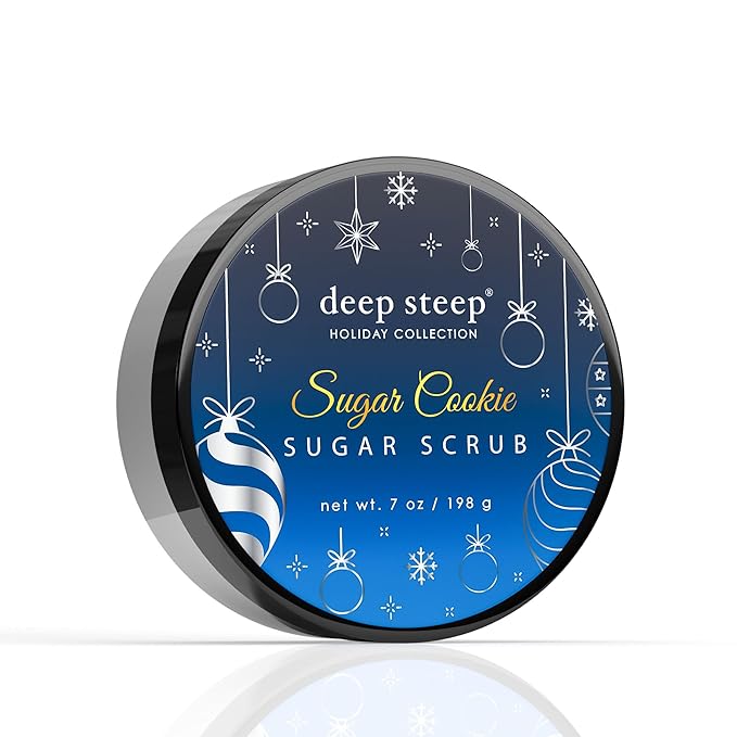 Deep Steep Holiday Sugar Scrub- Winter Collection (Sugar Cookie)