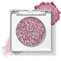 KYDA Single Glitter Eyeshadow, Soft Pink Pearl Glow Eyeshadow, Lasting Blendable Shimmer Eyes Shadow, Sparkling Eyes Glitter, Soft Buildable Glossy Color, Wet Look Effect, Pink Siren