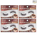 Ardell Balayage Wispies False Eyelashes, Ultra Thin Band, Mocha Strip Lash Strokes - Easy Application, Natural Look Lashes for Everyday Wear, 4-Pack