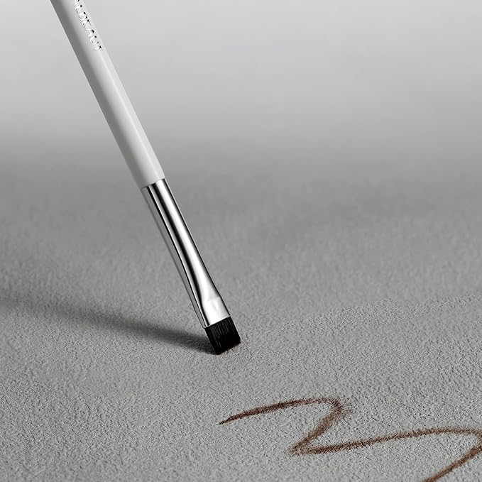 Albeaut Flat Eyebrow Concealer Brush, Eyeliner Definer Makeup Brush Winged Liner for gel powder products (188 flat definer)