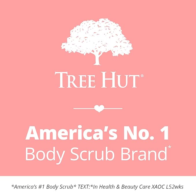 Tree Hut Frosted Sugar Cookie Shea Sugar Scrub | Exfoliating Scrub Removes Dry Skin for a Soft & Natural Glow | Limited Edition | Vegan, Free of Parabens, Formaldehyde Donors, & Sulfates | 18 fl oz.