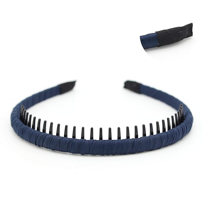 JOBAND Women's Fashion Headbands teeth comb hair bands Comfy hair accessories Non-slip hair hoop(4 Colors)