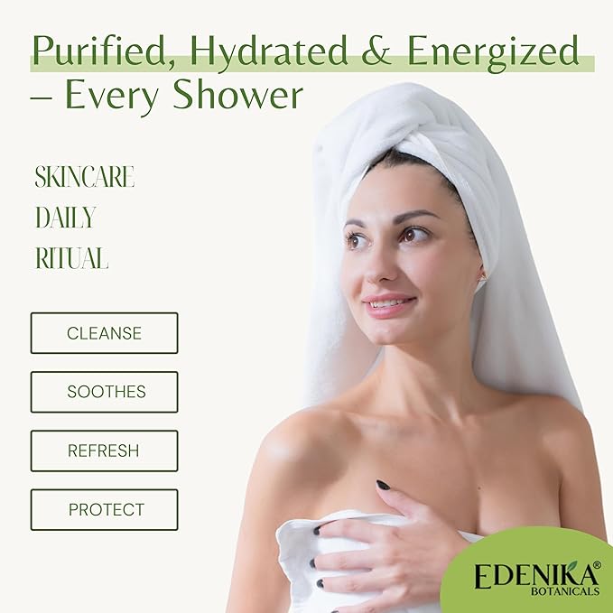 EDENIKA BOTANICALS Tea Tree Body Wash (16 fl oz) Natural Antifungal Support Wash for Athlete’s Foot, Ringworm & Jock Itch, Refreshes & Soothes, Organic Tea Tree Oil, Men & Women