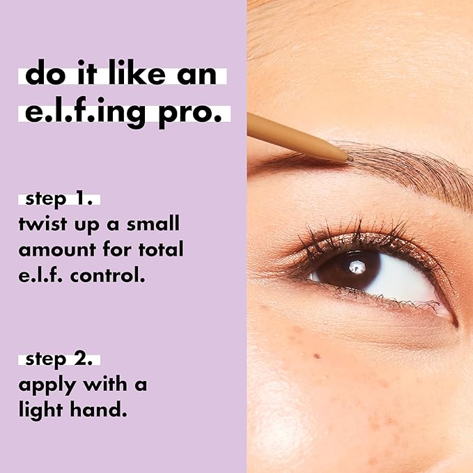e.l.f. Micro-Fine Brow Pencil, Waterproof Brow Color & Spoolie For Shaping Brows & Creating A Feathered Natural-Looking Finish, Vegan & Cruelty-Free, Blonde