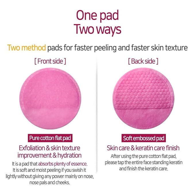 Elizavecca Exfoliate,Cleansing, Milky Piggy Hell-Pore Perfect Wine Sparkling Peeling Pad