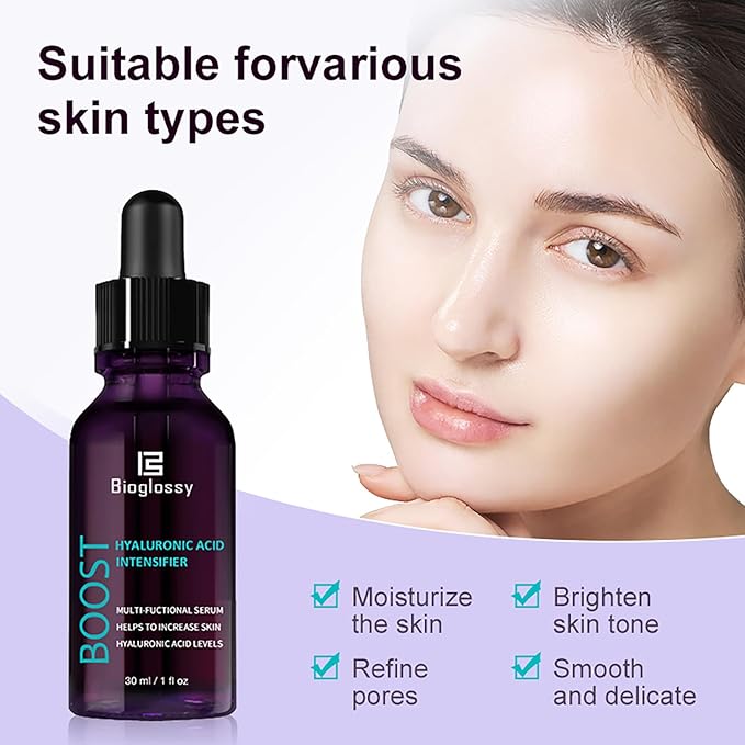Hyaluronic Acid Intensifier Hydrating Serum Skin Boost HA Intensifier Serum For Face 30ml / 1 fl. oz