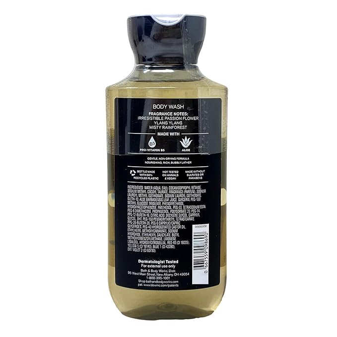 Bath & Body Works Tropidelic 4 Piece Gift Set - Moistutizing Body Wash, Classic Body Wash, Shimmer Mist and Body Lotion with Wild Jasmine Bar Soap - Full Size