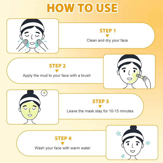 Baysea Zombie Facial Mask - Zombie Mask Skin Care, Zombie Wash Off Face Mask, Hydrating Skincare Face Mask For Smooth Skin Repair, Pore Tightening & Lifting Deep Cleansing Clay Mud Mask