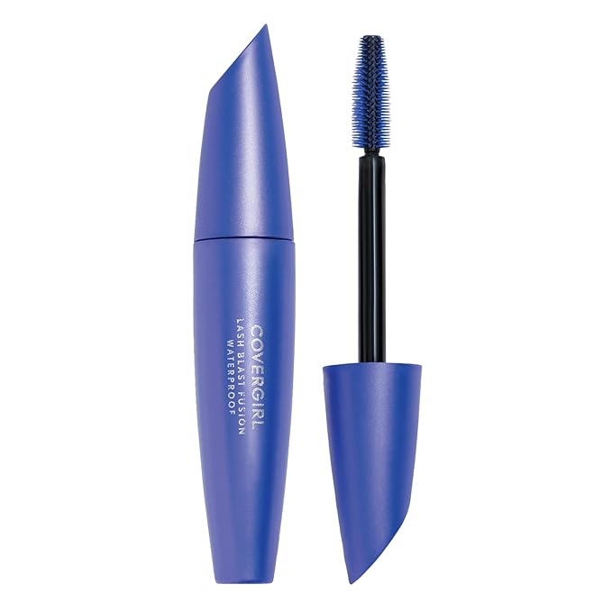 COVERGIRL LashBlast Fusion Water Resistant Mascara, Black Brown, .44 oz, ! Count (Packaging May Vary) (Pack of 2)