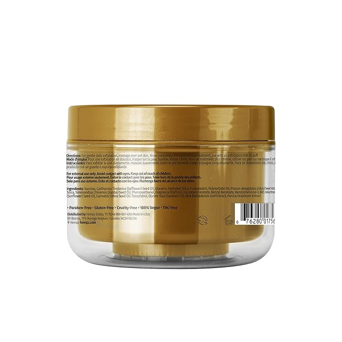 Hempz Original Herbal Sugar Body Scrub, 7.3 Fluid Ounce
