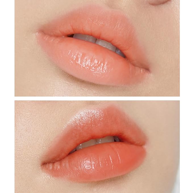 TONYMOLY Petit Bunny Lip Gloss – Easter Basket Stuffer, Cute Bunny Lip Crayon, Hydrating Korean Lip Gloss with Vitamin E for Soft, Juicy Orange