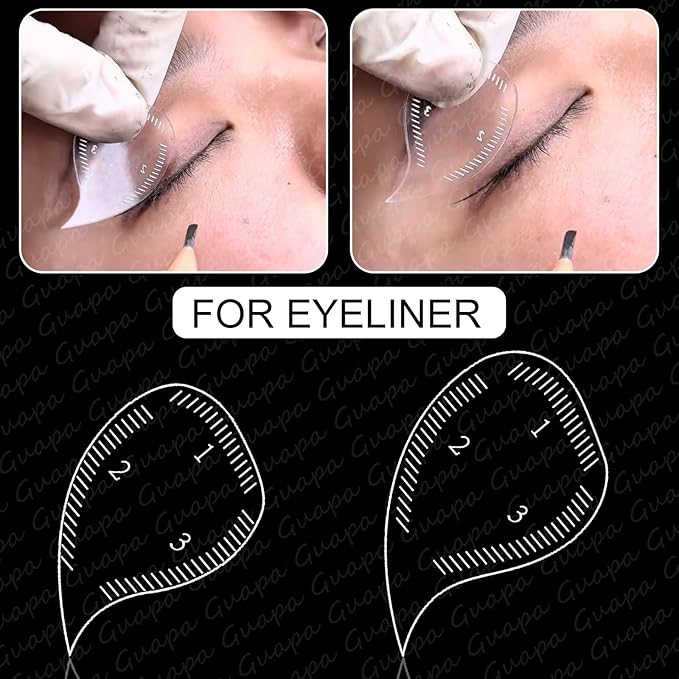 Premium Eyebrow Mapping Kit with White Mapping String, Brow Paste, Ultra-Thin Pencils & Multi-Style Rulers – Full Professional Microblading & Brow Design Set (Kit 2)