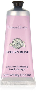Crabtree & Evelyn Evelyn Rose Ultra-Moisturising Hand Cream Therapy, 3.5 oz