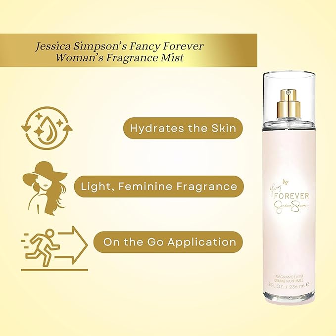 Jessica Simpson Fancy Forever Women Frangrance Mist 8 oz, Z8973W