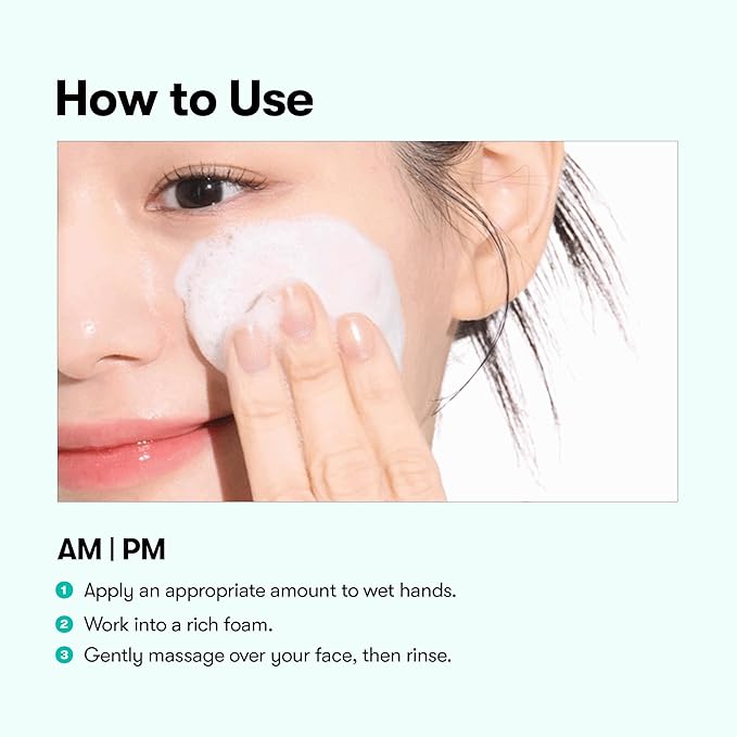 VT COSMETICS PDRN Barrier Cleanser, Gentle pH Balanced Facial Cleanser with PDRN, Ceramides & Panthenol, Hydrating Micro Foam Face Wash for Sensitive, Deep Cleansing Without Dryness, 6.76 fl.oz