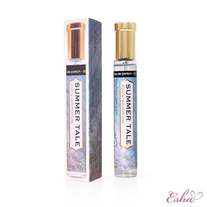 Esha Body & Hair Perfume Mist - Eau de Parfum for Women - Infused with Betaine - (SUMMER TALE)